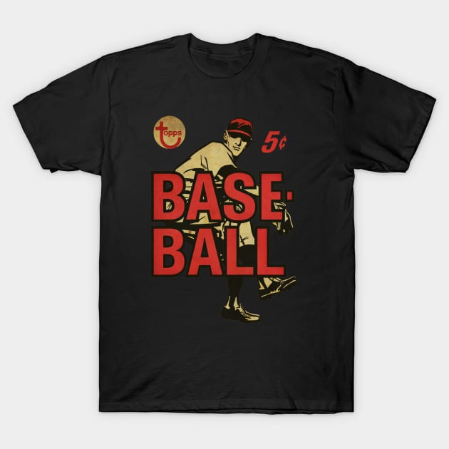 VINTAGE BASEBALL - THE BASEBALL TOPPS 1987 EXTRA T-Shirt by kedaiadon